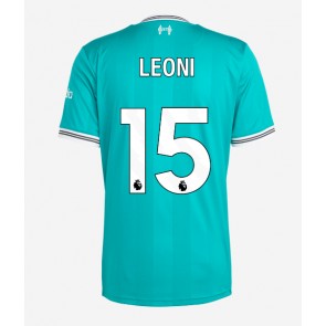 Liverpool Giovanni Leoni #15 Tredje Tröja 2025-26 Kortärmad